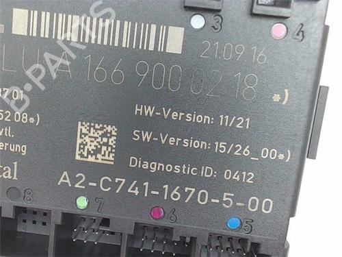 Electronic module MERCEDES-BENZ A-CLASS (W176) A 200 CDI / d (176.008) | BP38372240M83 - Image 2