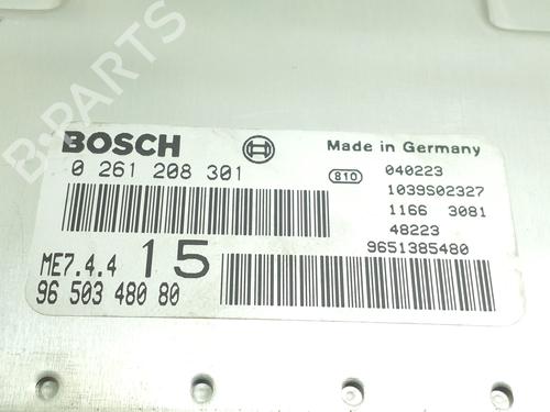 Engine control unit (ECU) PEUGEOT 307 CC (3B) 1.6 16V | BP38335456M57 - Image 5