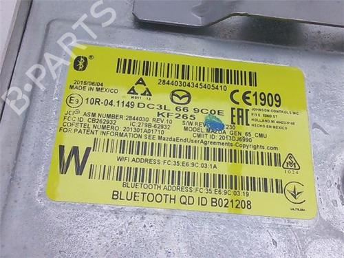 Control unit MAZDA 2 Hatchback (DL, DJ) 1.5 SKYACTIV-G | BP38399406M11 - Image 3