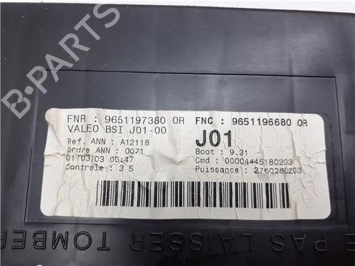 Fuse box CITROËN C5 I (DC_) 2.0 HDi (DCRHZB, DCRHZE) | BP39955796E1 - Image 2