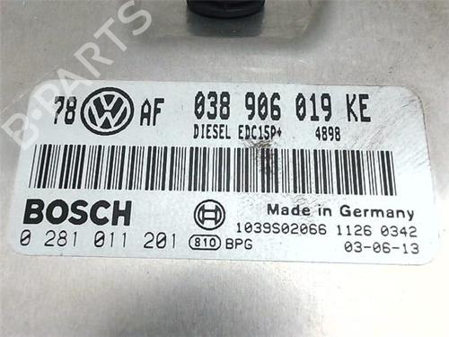 Control unit VW PASSAT B5.5 Variant (3B6) 1.9 TDI | BP38350693M11 - Image 2