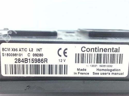 Electronic module RENAULT MEGANE II Saloon (LM0/1_) 1.9 dCi | BP38349507M83 - Image 2