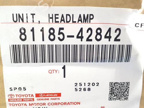 Left headlight TOYOTA RAV 4 V (_A5_, _H5_) 2.5 Hybrid (AXAH52) | BP38334050C28  - Image 5