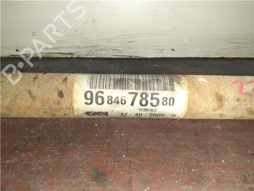 Right front driveshaft CITROËN C3 II (SC_) 1.4 HDi 70 (SC8HZC, SC8HR0, SC8HP4) | BP39434555M39 - Image 3