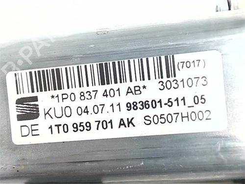 Left front window motor SEAT LEON (1P1) 1.6 TDI | BP38398815E21 - Image 5