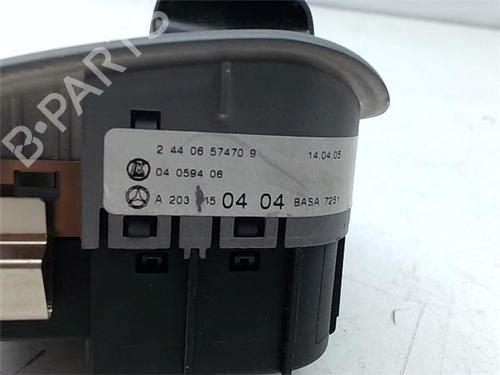 Headlight switch MERCEDES-BENZ C-CLASS (W203) C 230 (203.052) | BP38350054I24 - Image 2