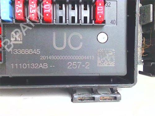 Fuse box OPEL ASTRA J Saloon 1.7 CDTI (69) | BP38389699E1 - Image 6