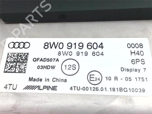 Display AUDI A4 B9 (8W2, 8WC) 2.0 TDI | BP38377921C48 - Image 2