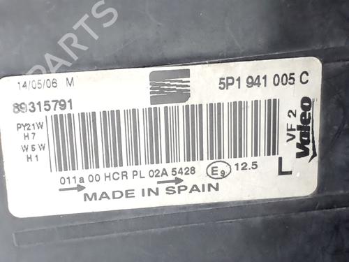 Left headlight SEAT LEON (1P1) 1.6 | BP38735550C28 - Image 7