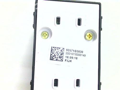 Left front window switch HYUNDAI i30 (PDE, PD, PDEN) 1.0 T-GDI | BP38393515I27 - Image 3