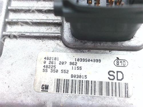 Control unit OPEL CORSA C (X01) 1.2 (F08, F68) | BP38406476M11 - Image 2