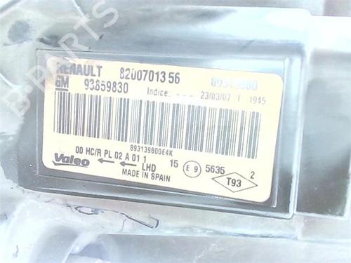 Right headlight NISSAN PRIMASTAR Bus (X83) dCi 120 | BP38351824C29 - Image 2
