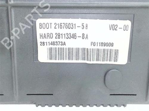 Fuse box CITROËN C5 II (RC_) 1.6 HDi (RC8HZB) | BP39434835E1 - Image 2