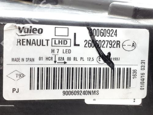 Left headlight RENAULT MEGANE IV Hatchback (B9A/M/N_) 1.2 TCe 130 (B9MR) | BP39104749C28 - Image 5