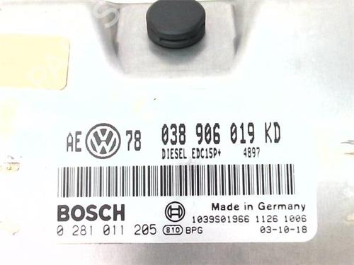 Control unit VW PASSAT B5.5 (3B3) 1.9 TDI | BP38377756M11 - Image 2