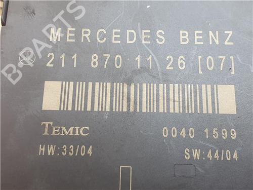 Comfort control module MERCEDES-BENZ E-CLASS (W211) E 280 CDI (211.020) | BP38370099M56 - Image 3