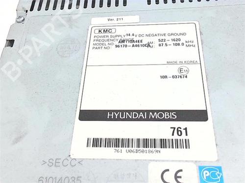 Radio KIA CARENS IV 1.7 CRDi | BP38384583E6 - Image 4