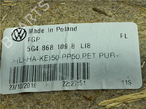 Front left panel VW GOLF VII (5G1, BQ1, BE1, BE2) 1.4 TSI | BP38369705C58 - Image 5