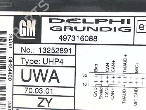 Control unit OPEL CORSA D (S07) 1.4 (L08, L68) | BP38404474M11 - Image 4