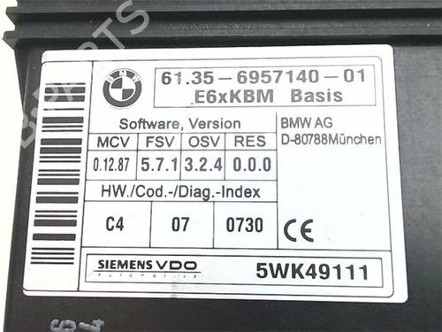 Lights ECU BMW 5 (E60) 525 xi | BP38384291M55 - Image 4