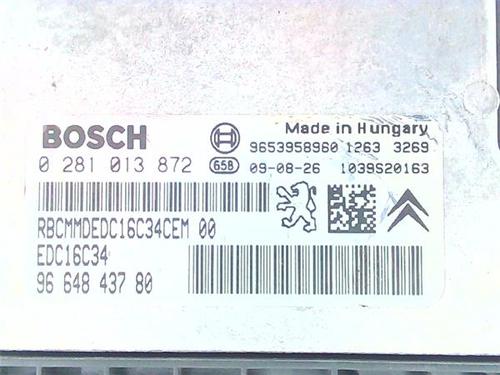 Control unit CITROËN C3 Picasso (SH_) 1.6 HDI 90 | BP38391440M11 - Image 3