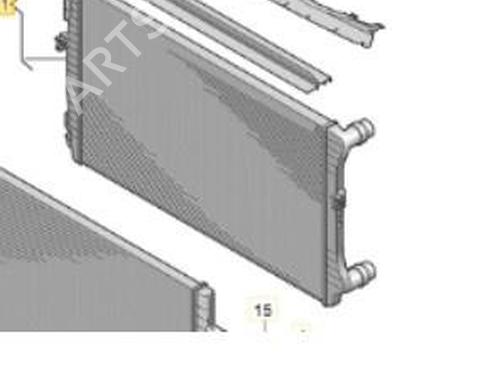 Water radiator SEAT LEON (KL1, KLG) 2.0 TDI | BP38386223M31 - Image 2