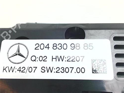 Climate control MERCEDES-BENZ C-CLASS (W204) C 220 CDI (204.008) | BP40595364I5 - Image 5