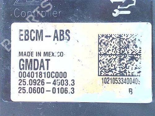 ABS pump CHEVROLET CAPTIVA (C100, C140) 2.4 4WD | BP38396848M43 - Image 2