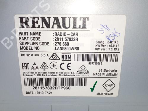 Display DACIA LODGY (JS_) 1.5 Blue dCi 115 (JSJT) | BP38333619C48 - Image 7