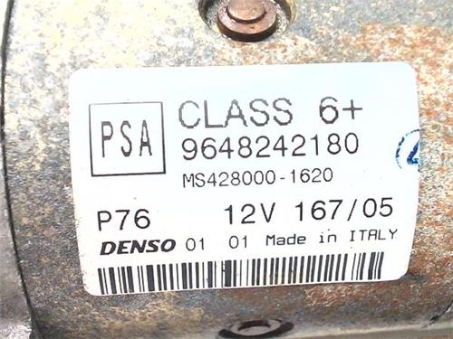 Starter PEUGEOT 407 (6D_) 2.0 HDi 135 (6DRHRH, 6DRHRE, 6DRHRG, 6DRHRJ) | BP39955960M8 - Image 2