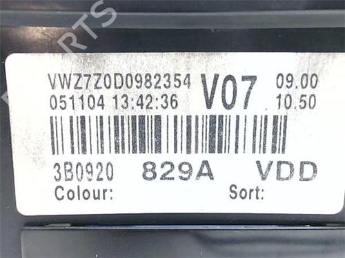 Instrument cluster VW PASSAT B5.5 Variant (3B6) 1.9 TDI | BP38348917C47 - Image 4