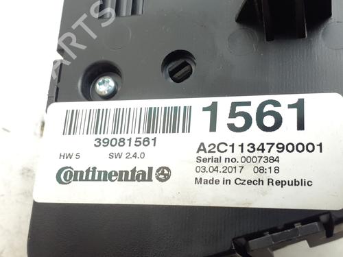 Climate control OPEL ZAFIRA TOURER C (P12) 1.6 CDTI (75) | BP38335421I5 - Image 5