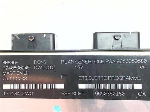Control unit CITROËN C-ELYSEE (DD_) 1.5 BlueHDi 100 | BP38377583M11 - Image 5