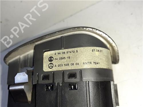 Headlight switch MERCEDES-BENZ C-CLASS (W203) C 220 CDI (203.006, 203.008) | BP38358794I24 - Image 3