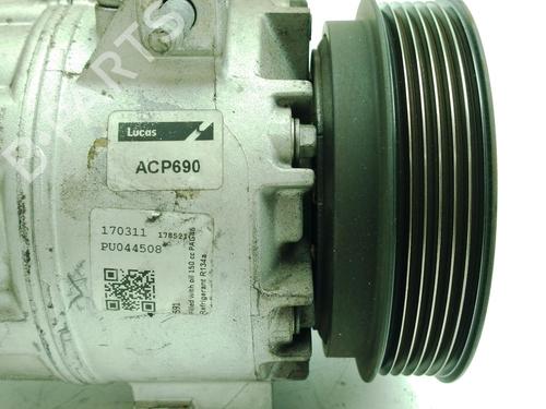 AC compressor RENAULT LAGUNA III (BT0/1) 1.5 dCi (BT00, BT0A, BT0T, BT1J) | BP38413786M34 - Image 2