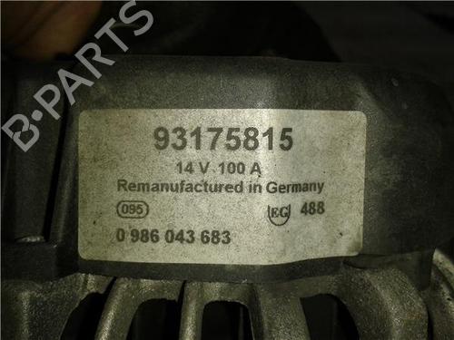 Used Alternator Alternator 38406870 38406870