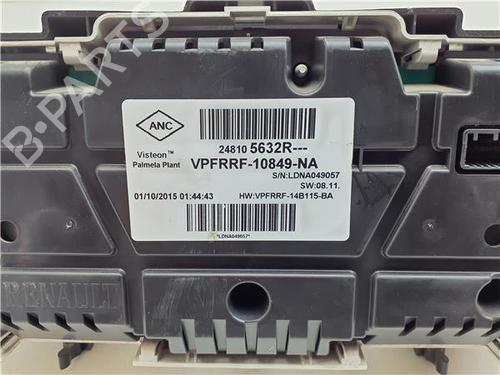 Instrument cluster RENAULT CAPTUR I (J5_, H5_) 1.5 dCi 90 (J5N4, J5M5, J5MW, J5M6, J5AL, J5AJ) | BP38385233C47 - Image 3