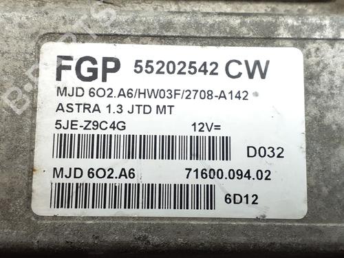 Control unit OPEL ASTRA H GTC (A04) 1.3 CDTI (L08) | BP38349192M11 - Image 5