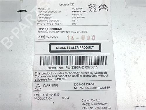 Electronic module PEUGEOT 308 II (LB_, LP_, LW_, LH_, L3_) 1.6 HDi / BlueHDi 115 | BP38374277M83 - Image 2