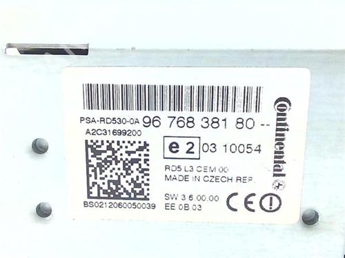 Radio CITROËN C4 II (NC_) 1.2 THP 130 (NCHNYM, NCHNYT) | BP39956274E6  - Image 5
