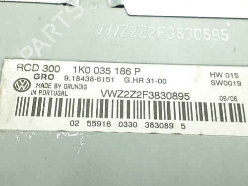 Radio VW PASSAT B6 (3C2) 2.0 TDI 16V | BP38968925E6 - Image 5