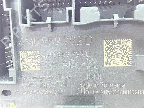Comfort control module AUDI Q7 (4MB, 4MG, 4MQ) 3.0 TDI quattro | BP38398494M56 - Image 2