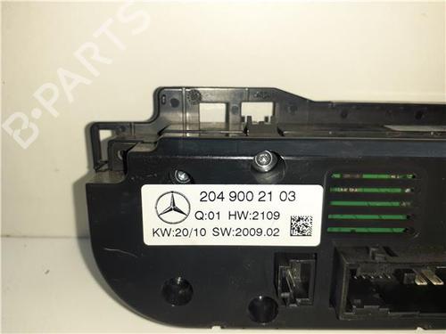 Climate control MERCEDES-BENZ C-CLASS (W204) C 220 CDI (204.008) | BP38357307I5 - Image 2