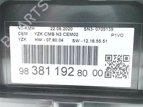Instrument cluster OPEL COMBO E Tour / Life (K9) 1.5 | BP38399463C47 - Image 2