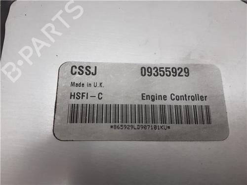 Control unit OPEL ASTRA G CLASSIC (T98) 1.6 16V (F08, F48) | BP38360793M11 - Image 2