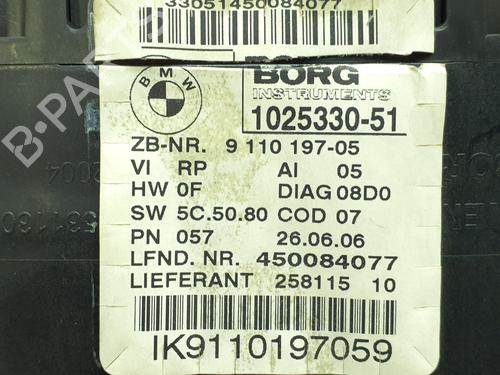 Instrument cluster BMW 3 (E90) 320 i | BP39033145C47 - Image 5