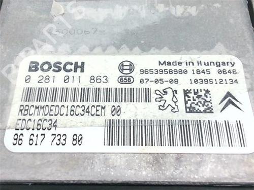 Control unit CITROËN C4 I (LC_) 1.6 HDi | BP39955681M11 - Image 3