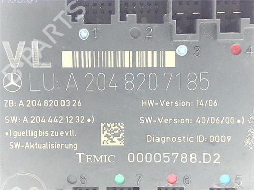 Control unit MERCEDES-BENZ C-CLASS (W204) C 220 CDI (204.008) | BP38351371M11 - Image 4