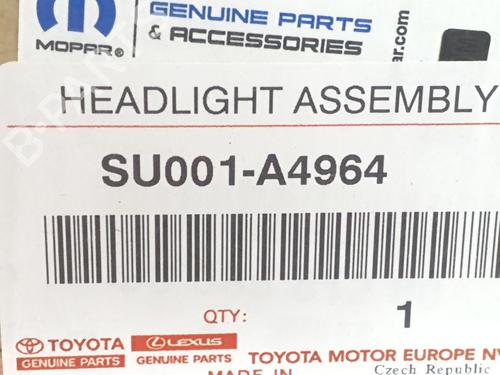Left headlight TOYOTA PROACE Van (MDZ_) 1.5 D4d (MDZ8) | BP38402146C28 - Image 5