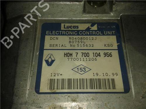 Control unit RENAULT KANGOO (KC0/1_) D 65 1.9 (KC0E, KC02, KC0J, KC0N) | BP38407113M11 - Image 2